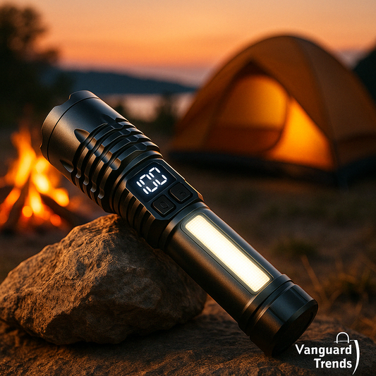 Linterna LED Vanguard de alta potencia.