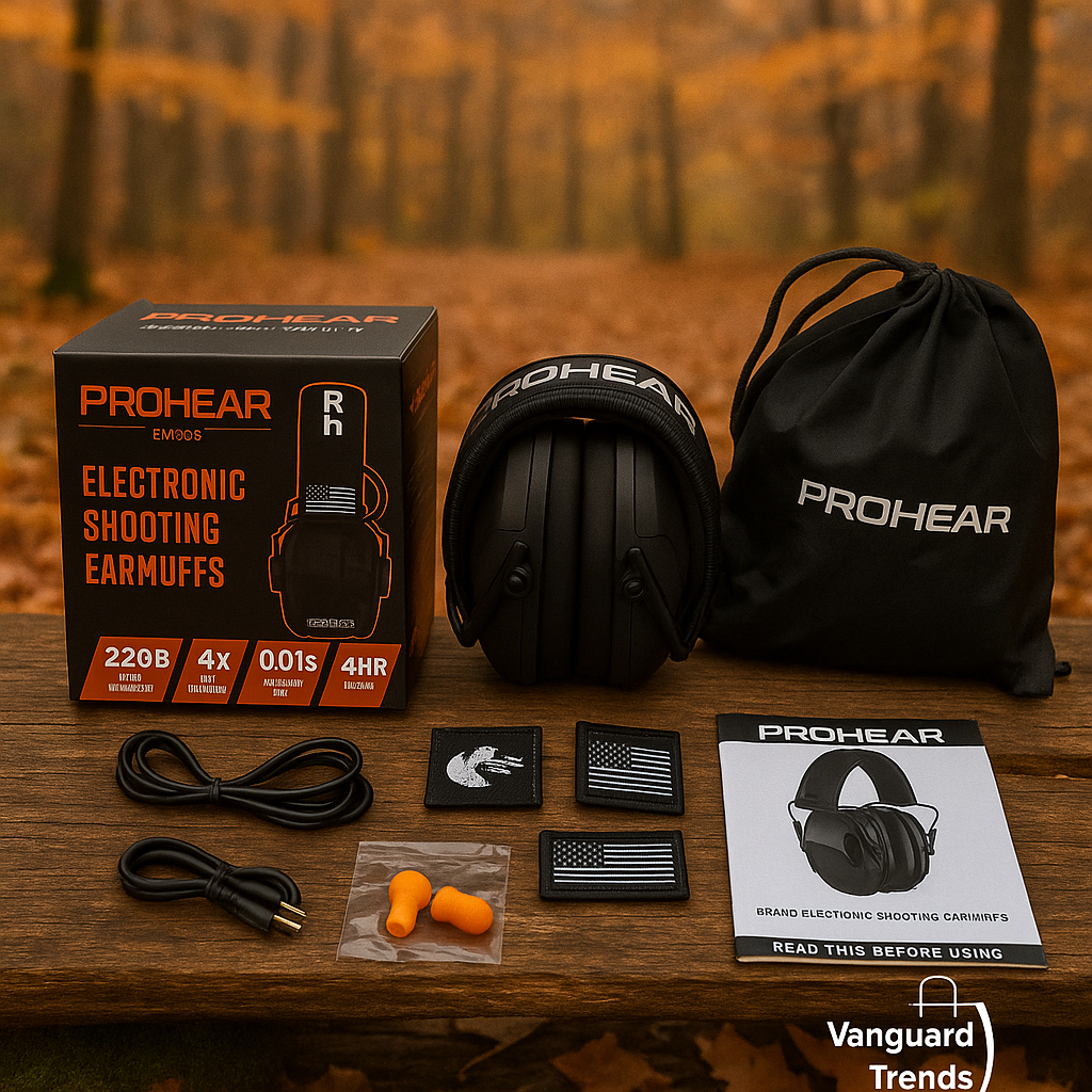 Cascos electrónicos PROHEAR para caza
