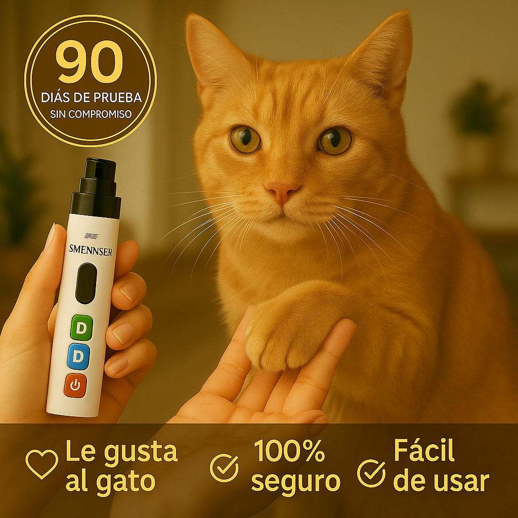Lima de uñas para mascotas (Uñas Perfectas sin Estrés)