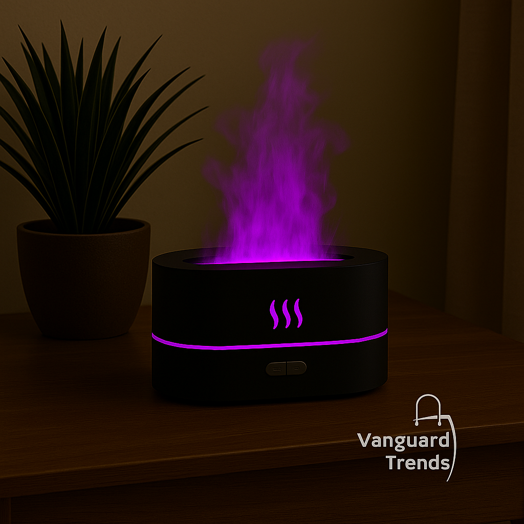 Humidificador de aire elegante con difusor de aroma