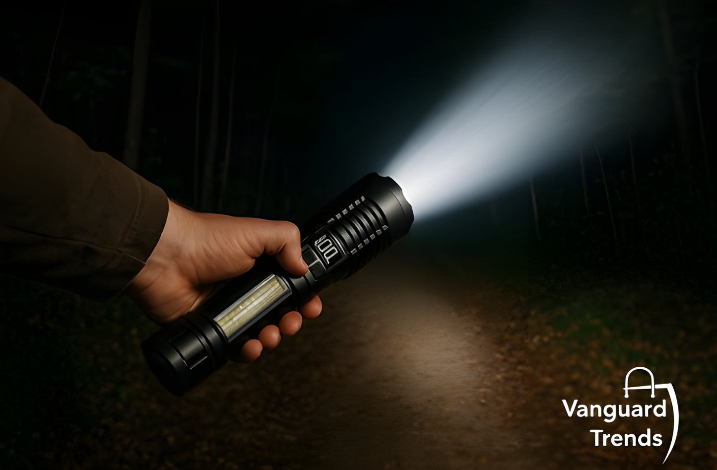Linterna LED Vanguard de alta potencia.