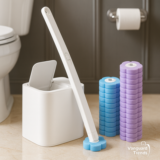 Kit Higiénico para Baño – Cepillo con Repuestos Desechables