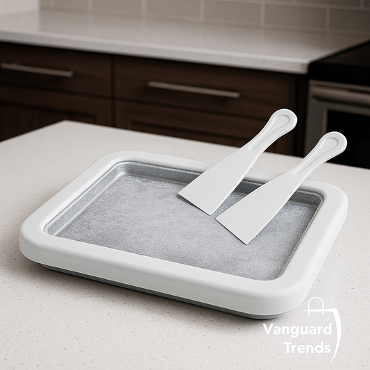 ¡Nueva plancha para hacer helados en rollo!