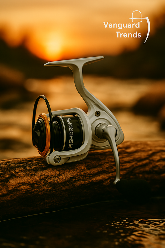 Carrete de Pesca giratorio Fishdrops.