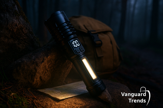 Linterna LED Vanguard de alta potencia.