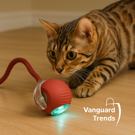 Pelota interactiva antiestrés para gatos + pájaro de REGALO